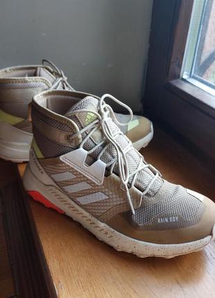 Ботинки adidas terrex trailmaker бежевые4 фото