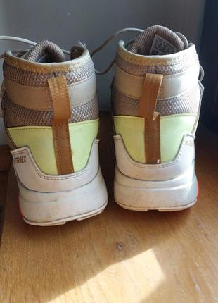 Ботинки adidas terrex trailmaker бежевые8 фото