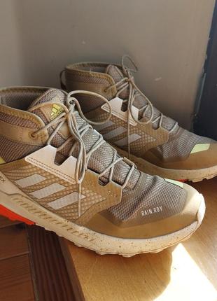 Ботинки adidas terrex trailmaker бежевые6 фото