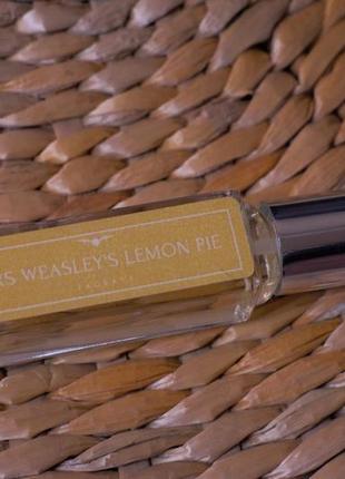 Духи за мотивами гарри поттера с ароматом лимонного пирога "mrs weasley's lemon pie" 15ml2 фото