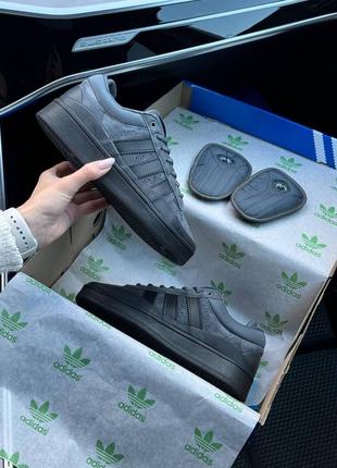 Кросівки adidas originals campus x bad bunny dark gray