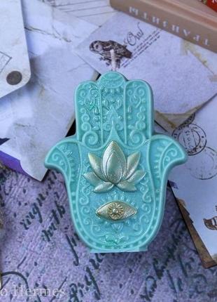 Свеча "рука фатимы" двухсторонняя