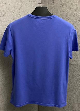 Блакитна футболка від бренда polo ralph lauren4 фото