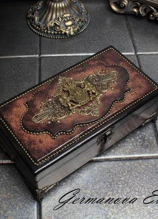 Шкатулка купюрница мужская