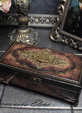 Шкатулка купюрница мужская