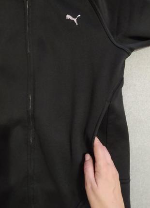 Утеплена спортивна кофта zip, худі оригінал, puma р. 38 (s-m)5 фото
