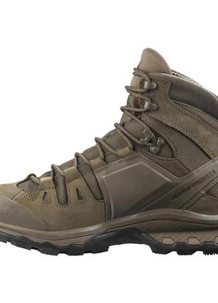 Військові черевики salomon quest 4d forces 2 gtx en earth brown5 фото