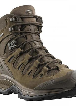 Військові черевики salomon quest 4d forces 2 gtx en earth brown1 фото