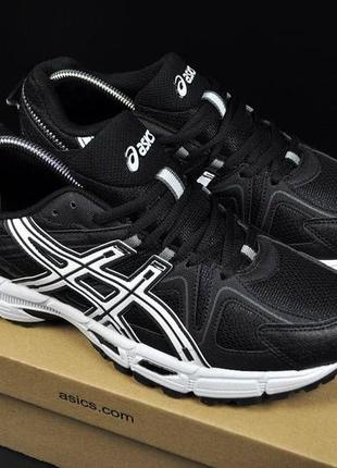 Кросівки чоловічі asics gel - kahana 8 black & white6 фото