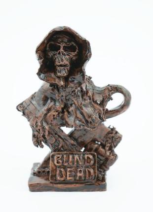 Статуэтка мертвеца blind dead череп декор statuette dead мистический подарок