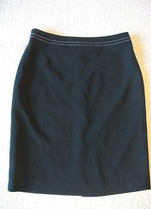 Черная юбка с разрезом debenhams