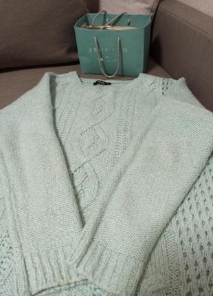 Свитер george нежно бирюзовый 6