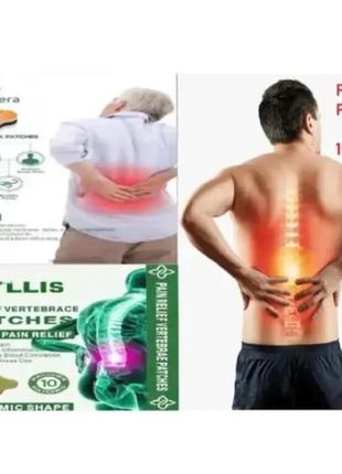 Пластир для зняття болю у спині pain relief neck patches9 фото