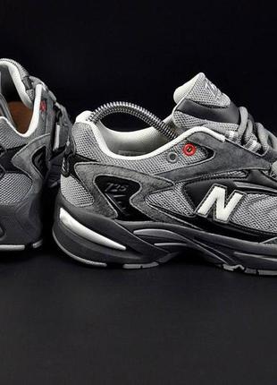 Кроссовки мужские new balance 725 dark grey3 фото