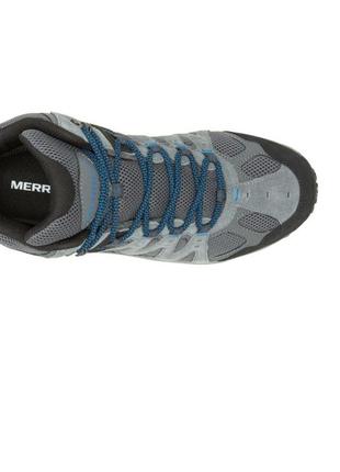 Черевики merrell accentor 3 mid wp mns rock blue розмір 416 фото