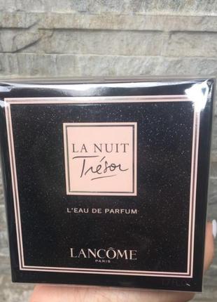 Оригінал lancome la nuit tresor 30 ml ( ланком тресор ла нуит ) парфумована вода1 фото