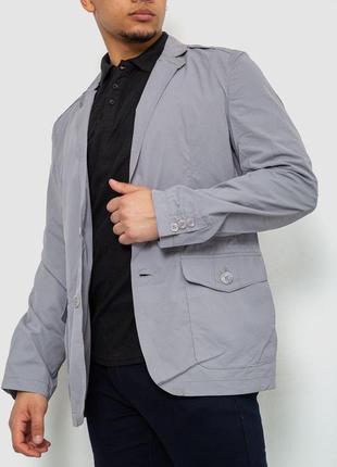 Пиджак мужской, цвет серый, 244r1043 фото