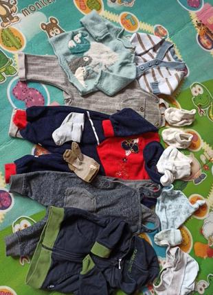 Набор вещей для мальчика 0-3 месяца1 фото