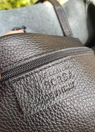 Сумка мешок италия натуральная кожа  вера пелле сумка с длинной ручкой ts0000924 фото