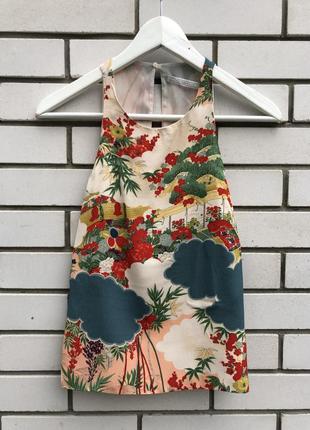Блузка с открытой спиной zara