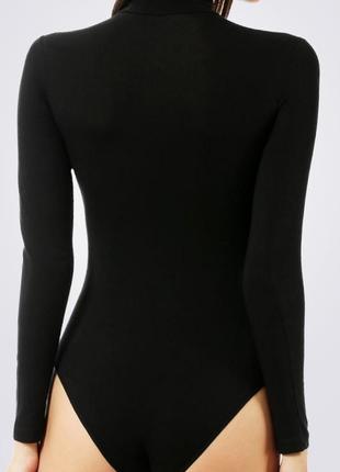 Боді з бавовни, чорний