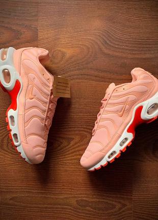 Кросівки жіночі nike air max tn premium rose & white👟7 фото