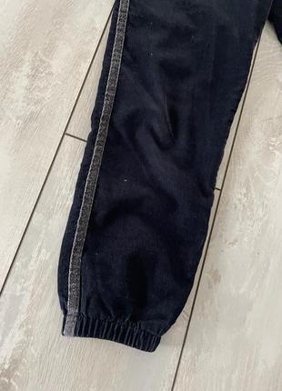 Штани брюки дитячі мікровелвет 2