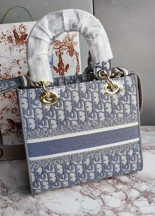 Женская сумка текстиль диор9 фото