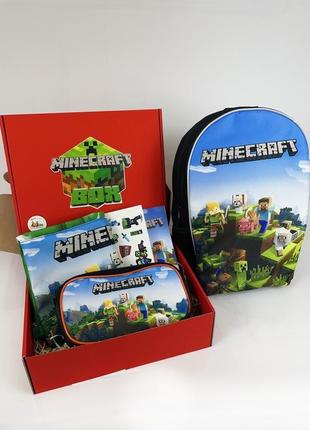 Minecraft подарочный бокс - набор майнкрафт подарок для мальчика2 фото