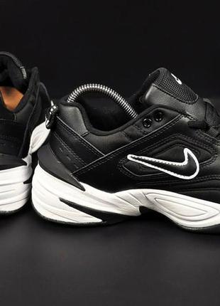 Кросівки чоловічі nike m2k tekno black & white👟4 фото