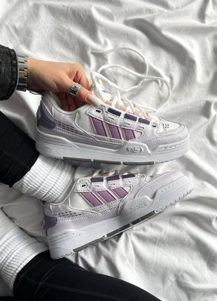 Женские кроссовки adidas wmns adi2000'silver violet'7 фото