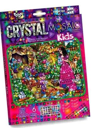 Набор для творчества crystal mosaic самоклеящиеся кристаллы1 фото