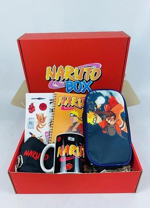 Наруто подарочный бокс - набор аниме naruto подарок для ребенка