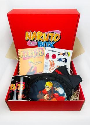 Наруто подарочный бокс - набор аниме naruto подарок для ребенка1 фото