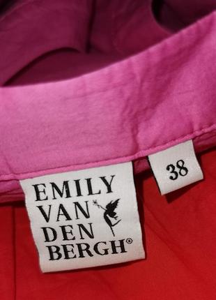 Тоненькая блуза с баской emily van den bergh коттон хлопок натуральная7 фото