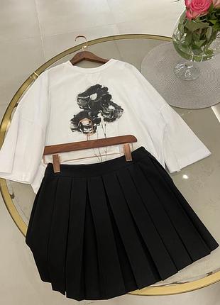Комплект футболка и юбка