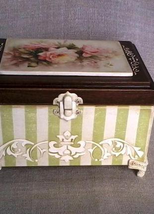 Шкатулка "рожеве настрій"