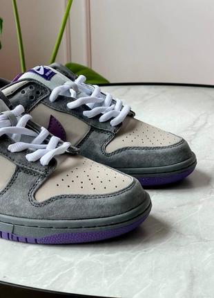 Кроссовки nike sb dunk low purple pigeon2 фото