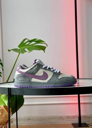 Кроссовки nike sb dunk low purple pigeon1 фото