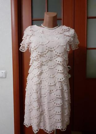 !!распродажа!!🌸пудровое розовое нежное великолепное платье🌸