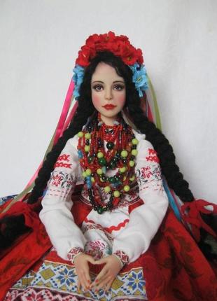 Авторская кукла "украиночка"7 фото