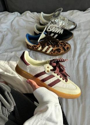Adidas samba wales bonner silver