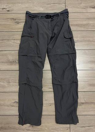Мужские треккинговые туристические брюки шорты бриджи 3в1 wildebeast m-l2 фото