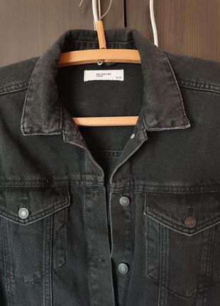 Джинсовая куртка бойфренд, удлиненный джинсовый пиджак,2 фото