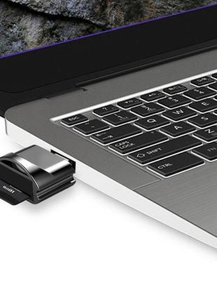 Кард-ридер type-c to micro sd tf otg. брелок картридер считыватель флеш-карт usb-c to microsd gt391s3 фото