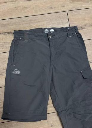 Мужские треккинговые брюки шорты 2в1 трансформеры mckinley xs2 фото