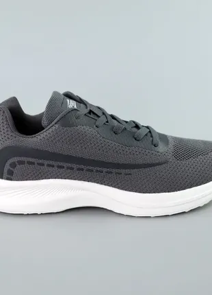 Мужские серые летние комфортные дышащие кроссовки-сеточка, лодочка спортивная обувь весна-лето