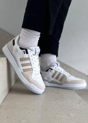 Женские белые кроссовки, кеды adidas forum. размер 36 (23 см)3 фото