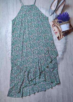 Платье платье сарафан цветочный принт1 фото