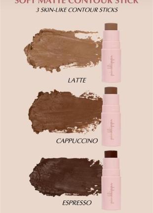 Сток для контуринга soft matte contour stick бренда pinklips4 фото